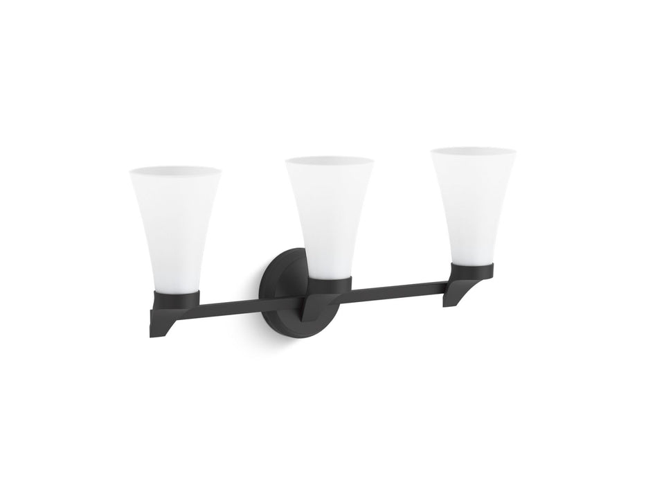 Kohler Simplice Three-light sconce
