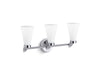 Kohler Simplice Three-light sconce