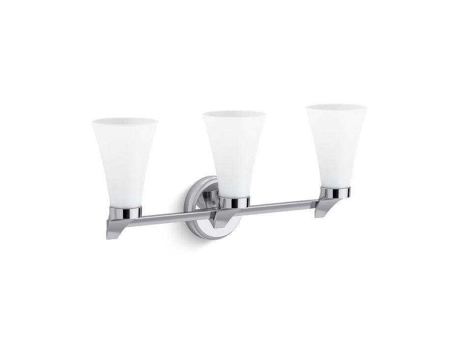 Kohler Simplice Three-light sconce