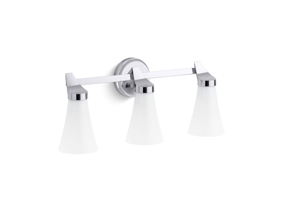Kohler Simplice Three-light sconce