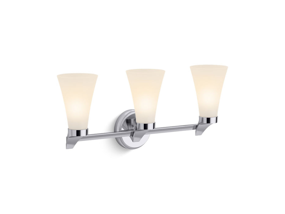 Kohler Simplice Three-light sconce