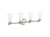 Kohler Simplice Four-light sconce