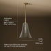 3/4 view of product with dimensions