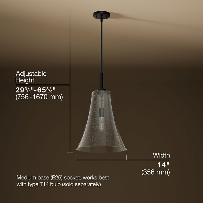 3/4 view of product with dimensions