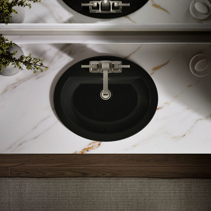 Kohler Bryant 20-1/4" oval drop-in bathroom sink