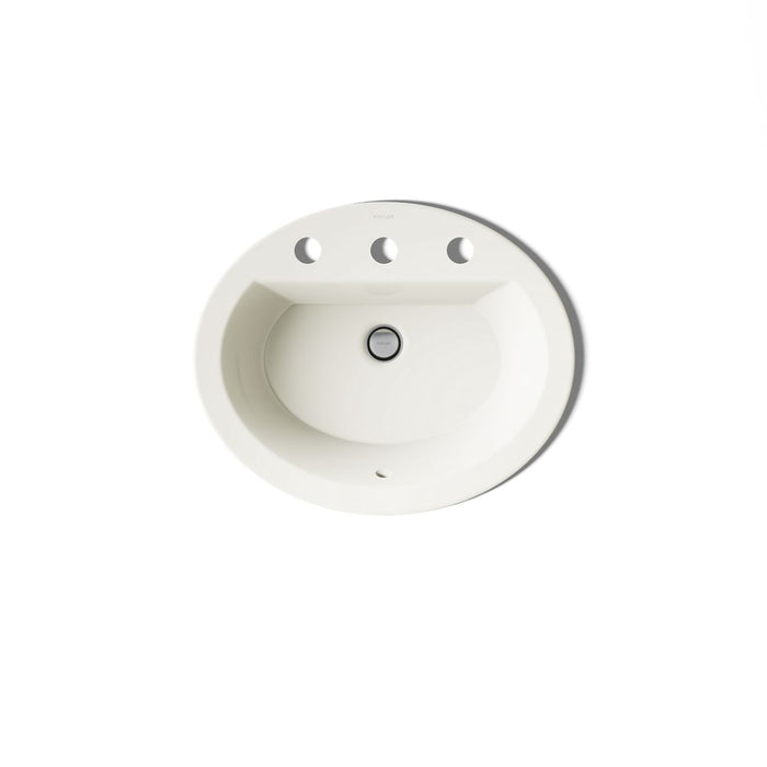 Kohler Bryant 20-1/4" oval drop-in bathroom sink