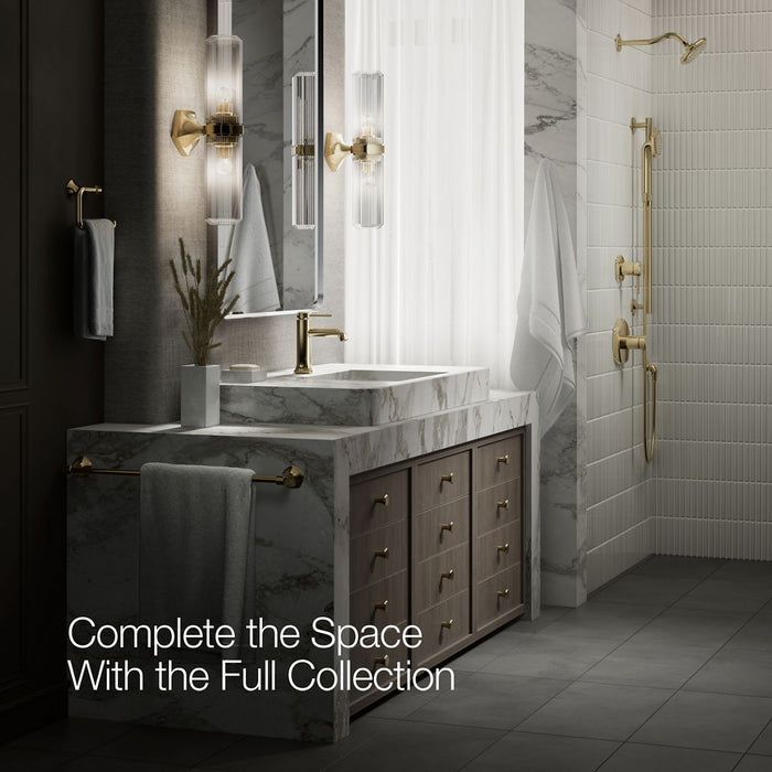 KOHLER K-27000-4 Occasion Single-handle bathroom sink faucet, 1.2 gpm, vibrant french gold - view 4