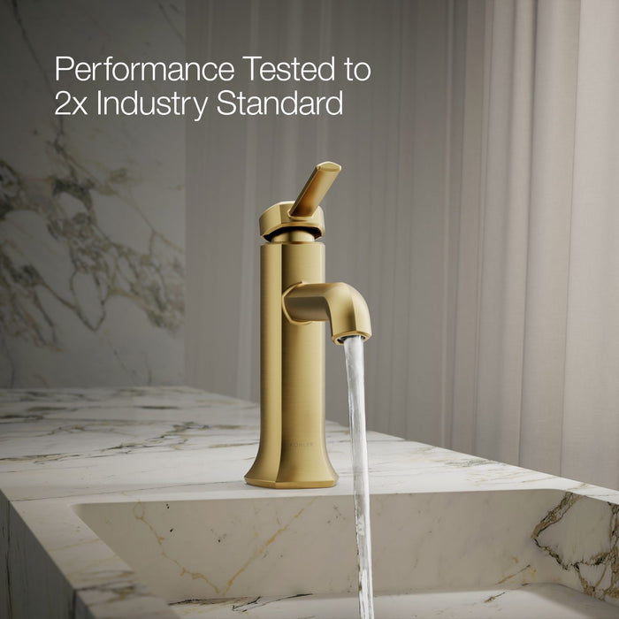 KOHLER K-27000-4N Occasion Single-handle bathroom sink faucet, 0.5 gpm