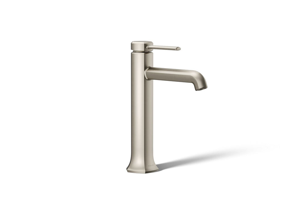 KOHLER K-27003-4N Occasion Tall single-handle bathroom sink faucet, 0.5 gpm