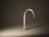 KOHLER K-27008-K Occasion Bathroom sink faucet spout with Cane design, 1.0 gpm