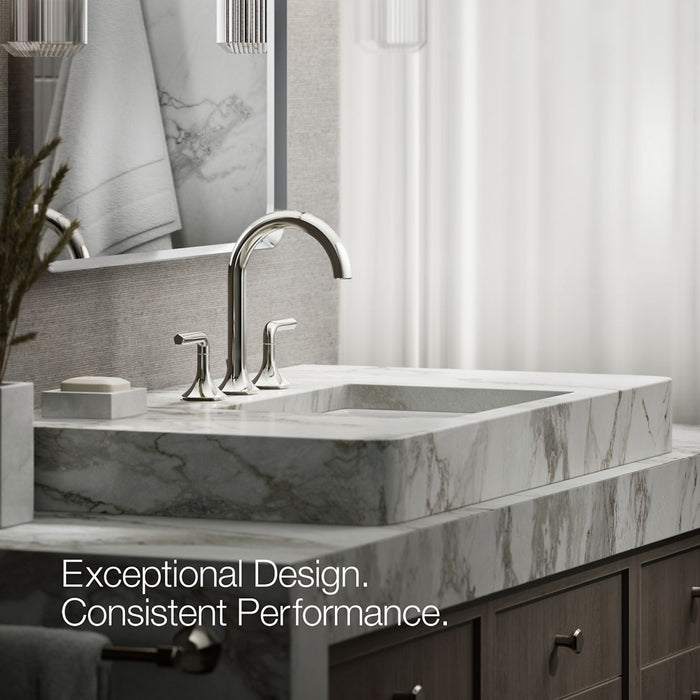 Kohler Occasion Bathroom sink faucet spout with Cane design, 0.5 gpm