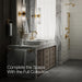 Kohler Occasion Cross bathroom sink faucet handles
