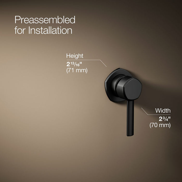 Kohler Occasion Wall-mount bathroom sink faucet handle