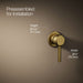 Kohler Occasion Wall-mount bathroom sink faucet handle