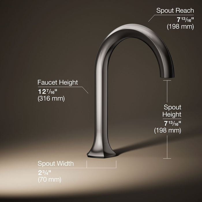 Kohler Occasion Deck-mount bath spout with Cane design