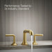 KOHLER KOHLER K-27017 Occasion Deck-mount bath spout with Straight design