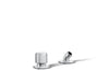 Kohler Occasion Deck-mount handshower holder and two-way diverter valve