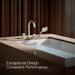 Kohler Occasion Deck-mount handshower holder and two-way diverter valve