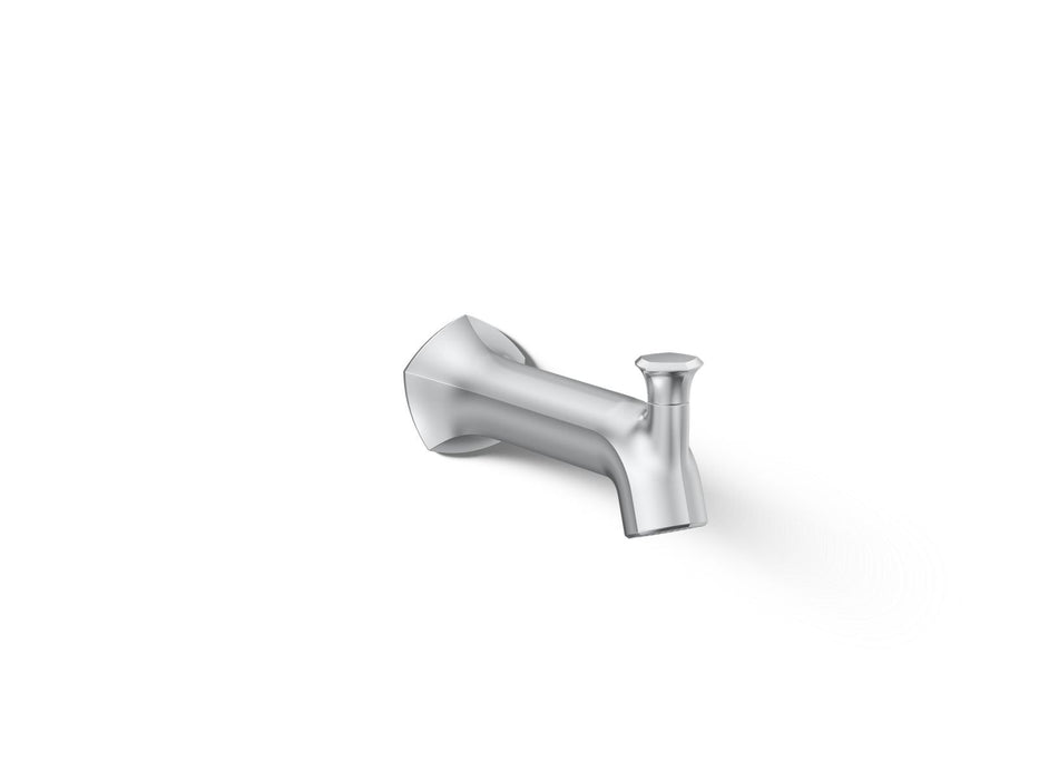 Kohler Occasion Wall-mount bath spout with Straight design and diverter