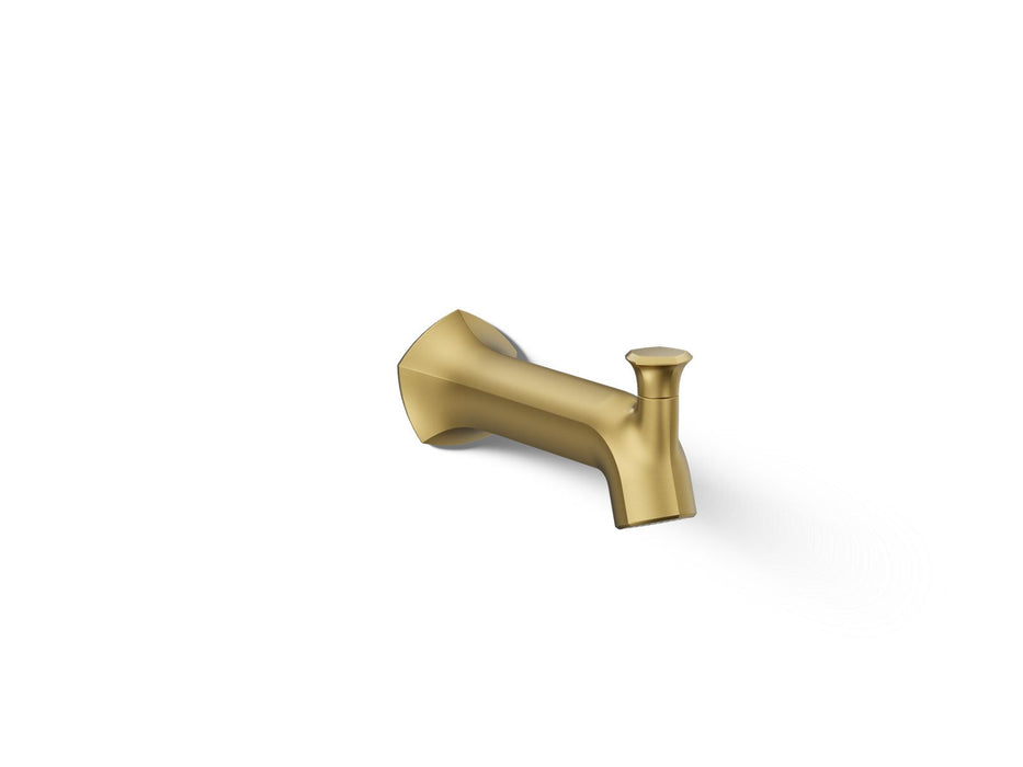 KOHLER K-27023 Occasion Wall-mount bath spout with Straight design and diverter