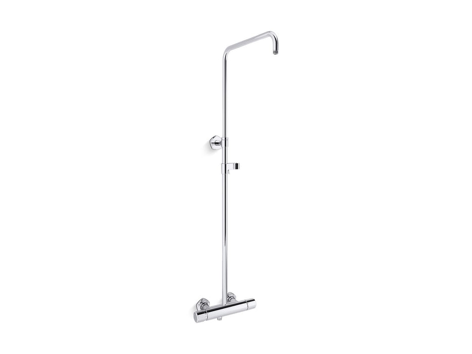 Kohler Occasion Two-way exposed thermostatic valve and shower column kt