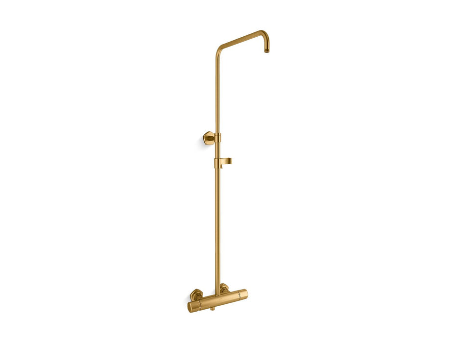 Kohler Occasion Two-way exposed thermostatic valve and shower column kt