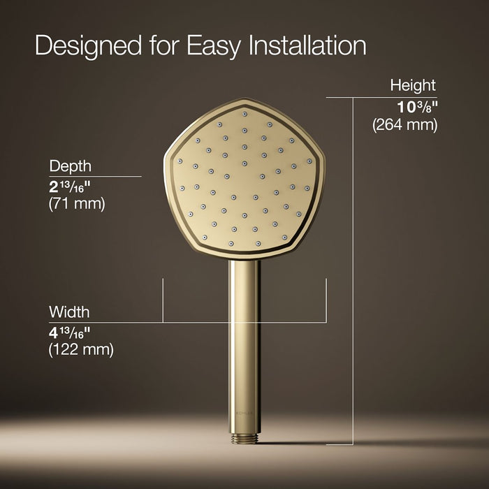 KOHLER K-27052 Occasion Single-function handshower, 2.5 gpm