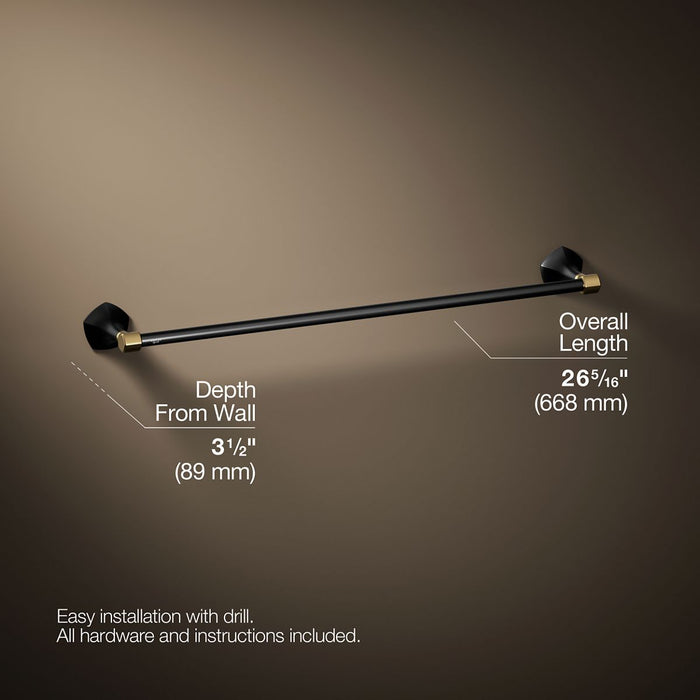 KOHLER K-27061 Occasion 24" towel bar