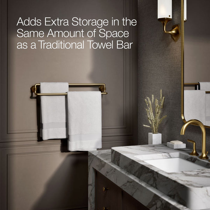 KOHLER K-27062 Occasion 24" double towel bar