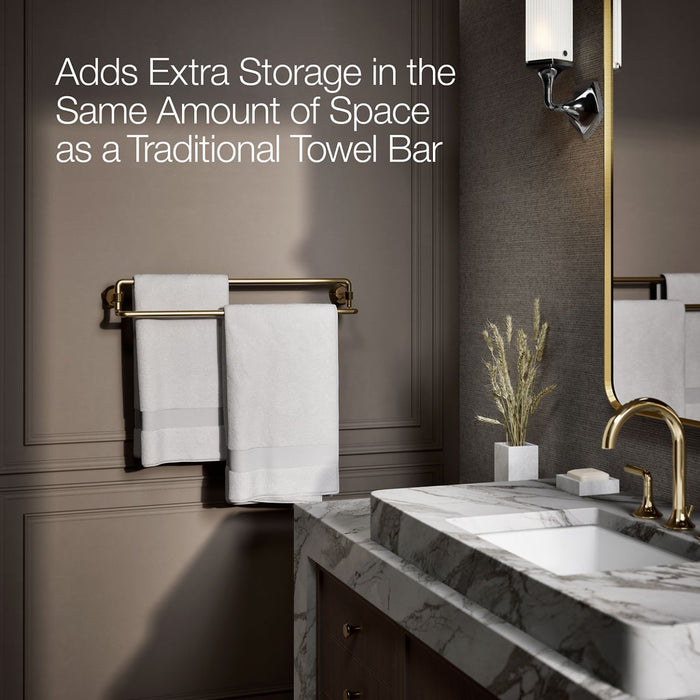 Kohler Occasion 24" double towel bar