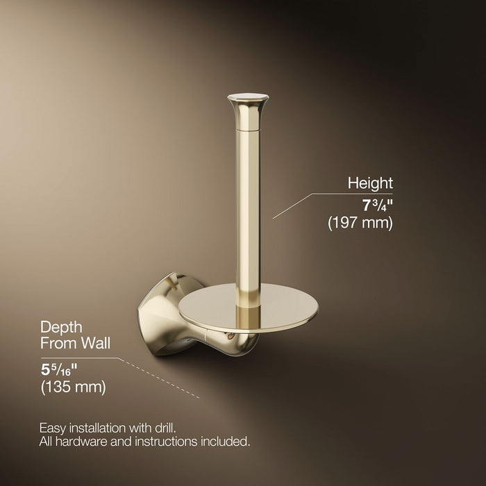 Kohler Occasion Vertical toilet paper holder