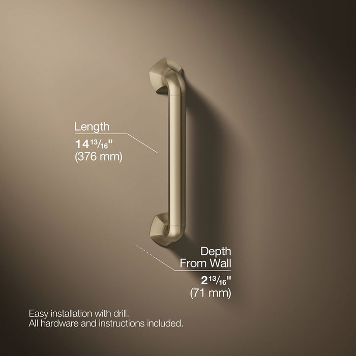 3/4 view of product with dimensions