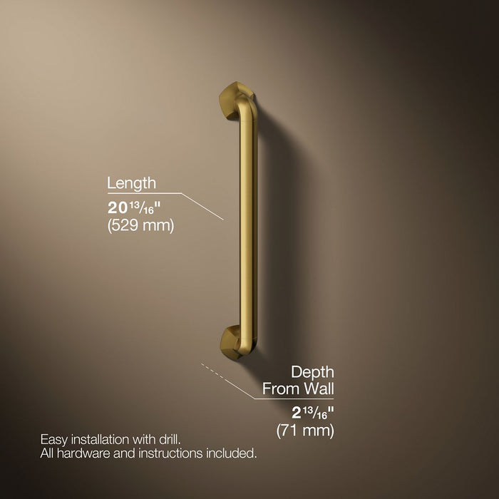 3/4 view of product with dimensions