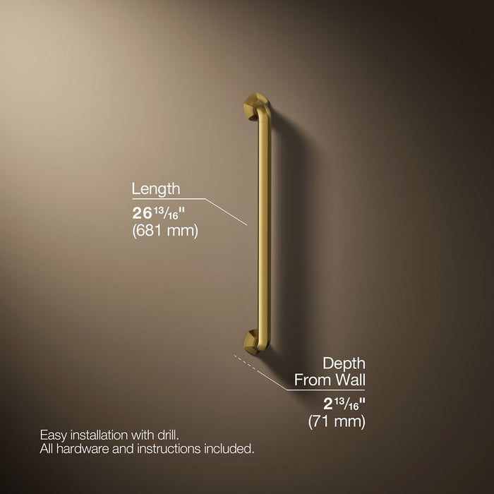 3/4 view of product with dimensions