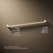 3/4 view of product with dimensions