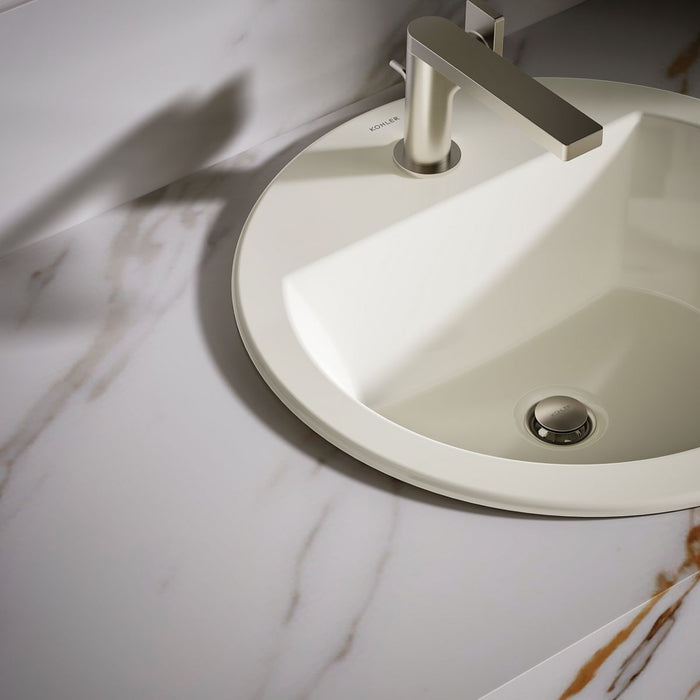 Kohler Bryant 19" round drop-in bathroom sink