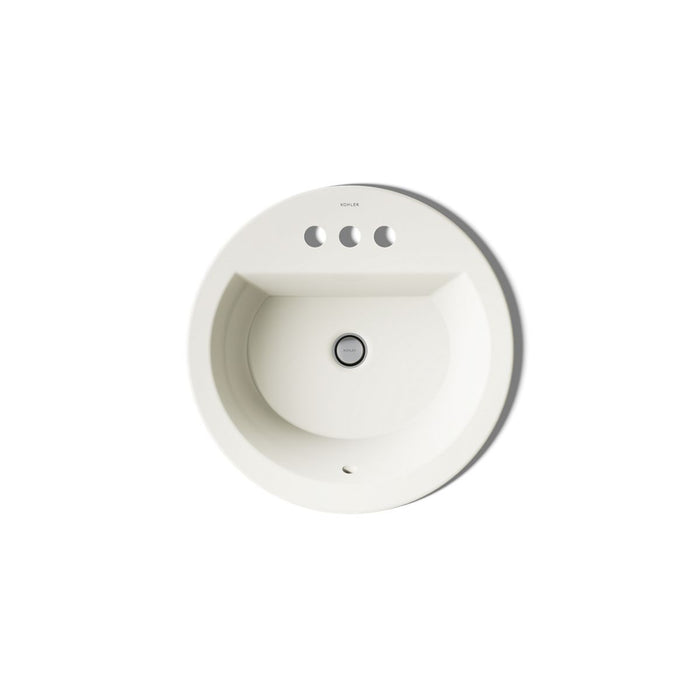 Kohler Bryant 19" round drop-in bathroom sink