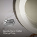KOHLER K-2714-8 Bryant 19" round drop-in bathroom sink, biscuit - view 2
