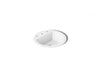KOHLER K-2714-8 Bryant 19" round drop-in bathroom sink