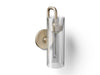 3/4 view of product with dimensions