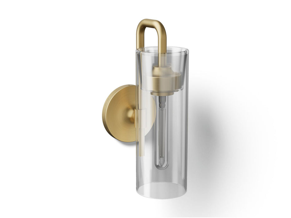 3/4 view of product with dimensions