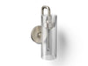 3/4 view of product with dimensions