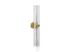 3/4 view of product with dimensions