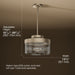 3/4 view of product with dimensions