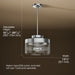 3/4 view of product with dimensions