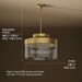 3/4 view of product with dimensions