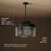 3/4 view of product with dimensions