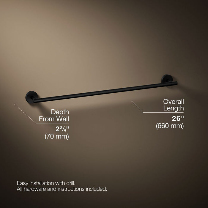 KOHLER Elate 24" towel bar
