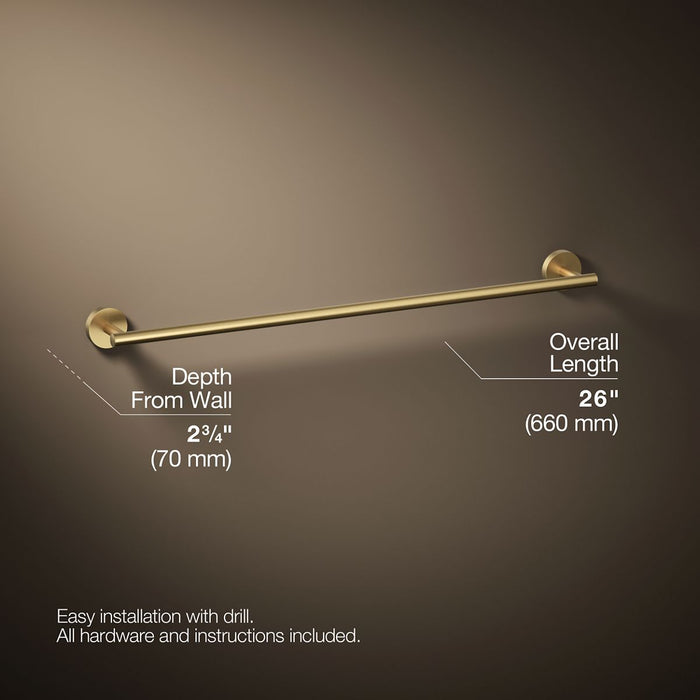KOHLER Elate 24" towel bar