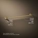 KOHLER Elate 24" towel bar